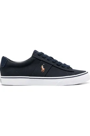 Ralph Lauren Embroidered logo low-top sneakers