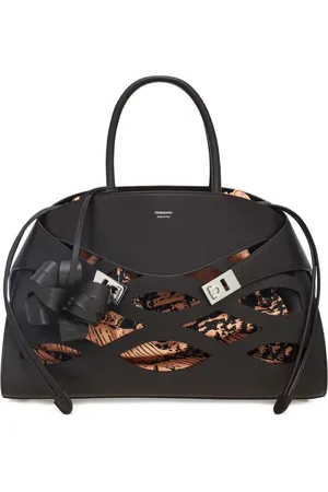 Salvatore Ferragamo Large Back to Earth Hug tote bag
