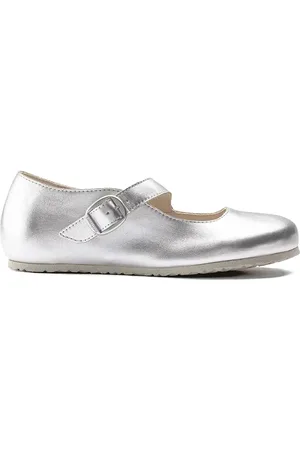 Birkenstock Tracy metallic ballet flats