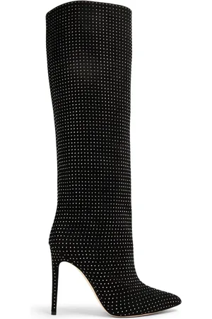 PARIS TEXAS Holly 105mm crystal-embellished boots
