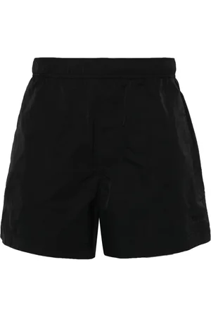 Ermenegildo Zegna Embroidered-logo swim shorts