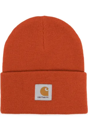 Carhartt Logo-patch knitted beanie