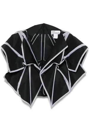 Issey Miyake No.5-jacquard jacket