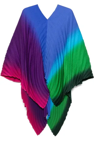 Issey Miyake Nuance Pleats poncho