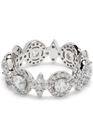 APM Monaco Météorites & Circles zirconia-embellished ring