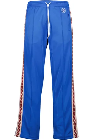 Drôle de Monsieur Logo-embroidered track pants