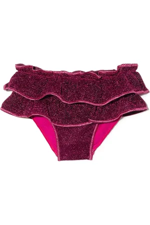 Oseree Ruffled bikini bottoms