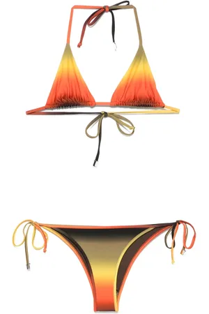 The Attico Gradient-effect bikini