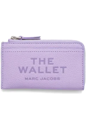 Marc Jacobs Logo-debossed leather wallet