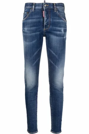Dsquared2 Stonewashed skinny jeans
