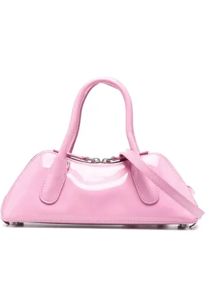 BLUMARINE High-shine finish leather tote bag