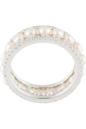 APM Monaco Romance pearl-embellished ring