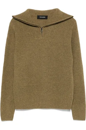 YVES SALOMON Zip-fastening jumper