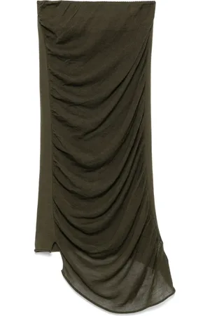 Issey Miyake Ambiguous midi skirt