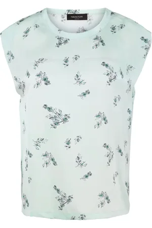 Fabiana Filippi Silk-satin T-shirt