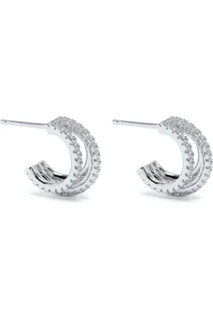 APM Monaco TRIPLE hoop earrings