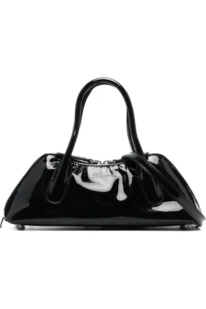 BLUMARINE High-shine leather tote bag