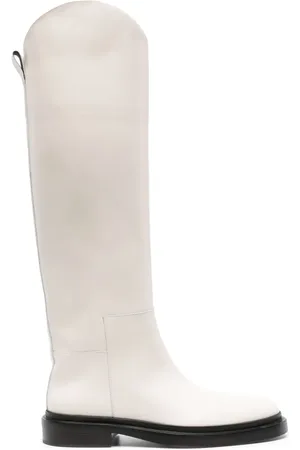Jil Sander Leather knee-high riding boots