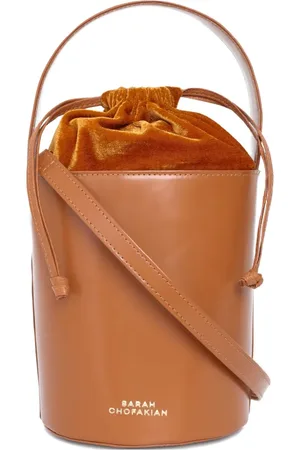 Sarah Chofakian Leather bucket bag