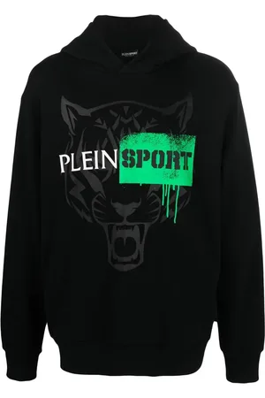 Philipp Plein Tiger-motif long-sleeved hoodie