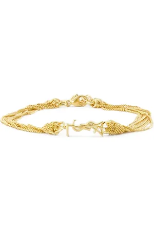 Saint Laurent Cassandre chain bracelet
