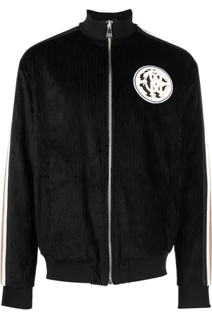Roberto Cavalli Logo-patch track jacket