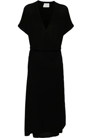 ALYSI Wrap midi dress