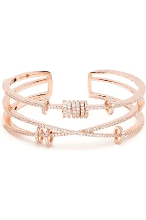 APM Monaco Rose- open cuff bracelet