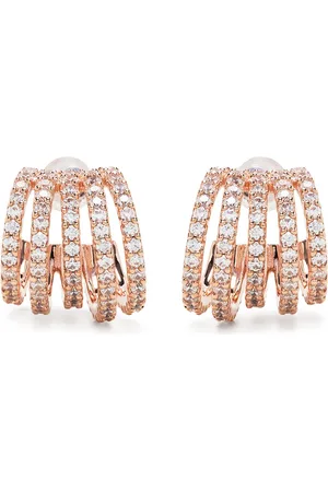 APM Monaco Croisette five-hoop earrings