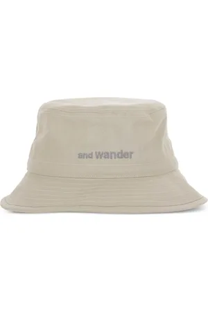and wander Logo-embroidered bucket hat