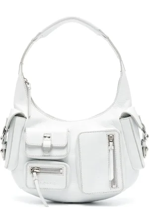BLUMARINE Small Hobo leather shoulder bag