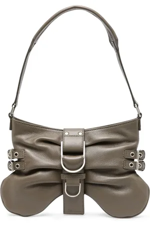 BLUMARINE Butterfly-shape leather shoulder bag