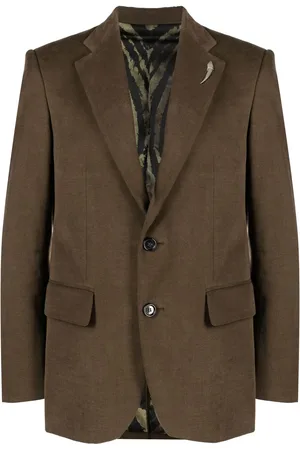 Roberto Cavalli Single-breasted wool blazer