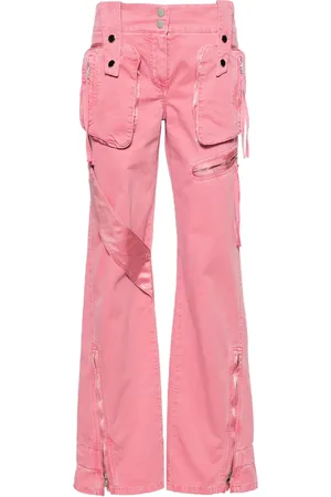 BLUMARINE Low-rise cargo trousers