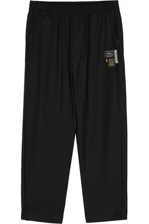 UNDERCOVER Logo-appliqué straight trousers