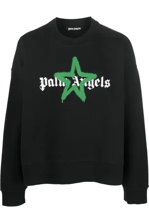 Palm Angels Logo-print crew-neck sweatshirt