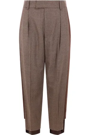 UNDERCOVER Houndstooth-pattern trousers