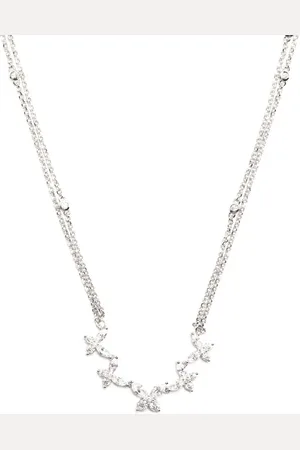 APM Monaco Butterfly pendant -plated necklace