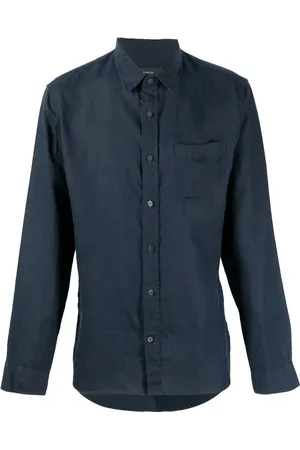 Vince Linen long-sleeve shirt