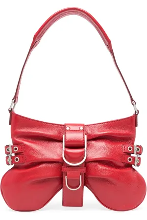 BLUMARINE Butterfly leather shoulder bag