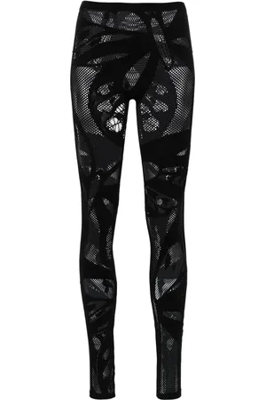 BLUMARINE High-waist panelled leggings
