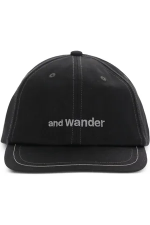 and wander Logo-embroidered cap