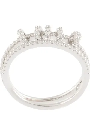 APM Monaco Piercing sliding hoops double ring