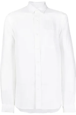 Vince Long-sleeve linen shirt