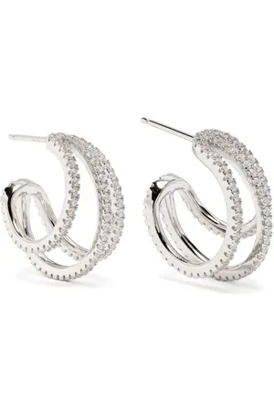 APM Monaco TRIPLE hoop earrings