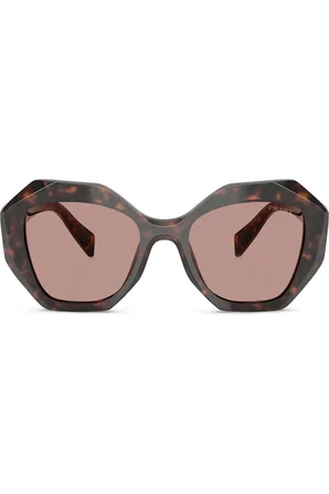 Prada Hexagon-frame sunglasses