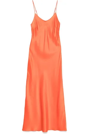 Roberto Collina Satin slip dress