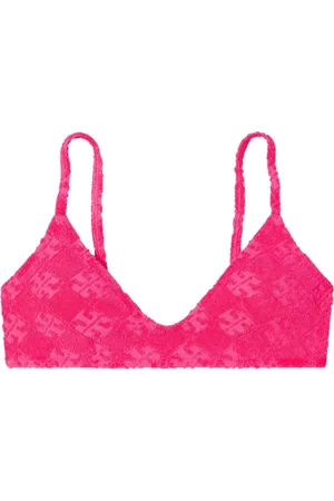 Tory Burch Terry-cloth bikini top