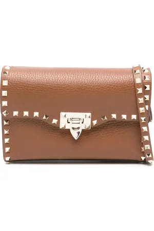 VALENTINO GARAVANI Small Rockstud leather crossbody bag