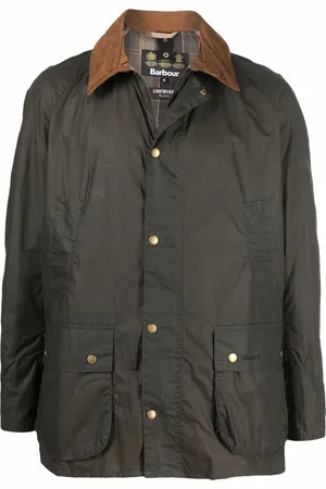 Barbour Contrasting-collar detail jacket
